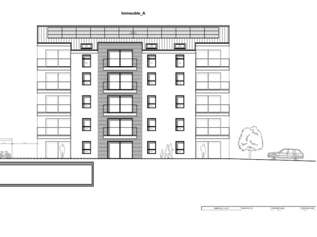Courrendlin | Terrain pour promotion de 2 immeubles