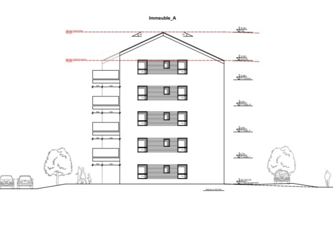Courrendlin | Terrain pour promotion de 2 immeubles